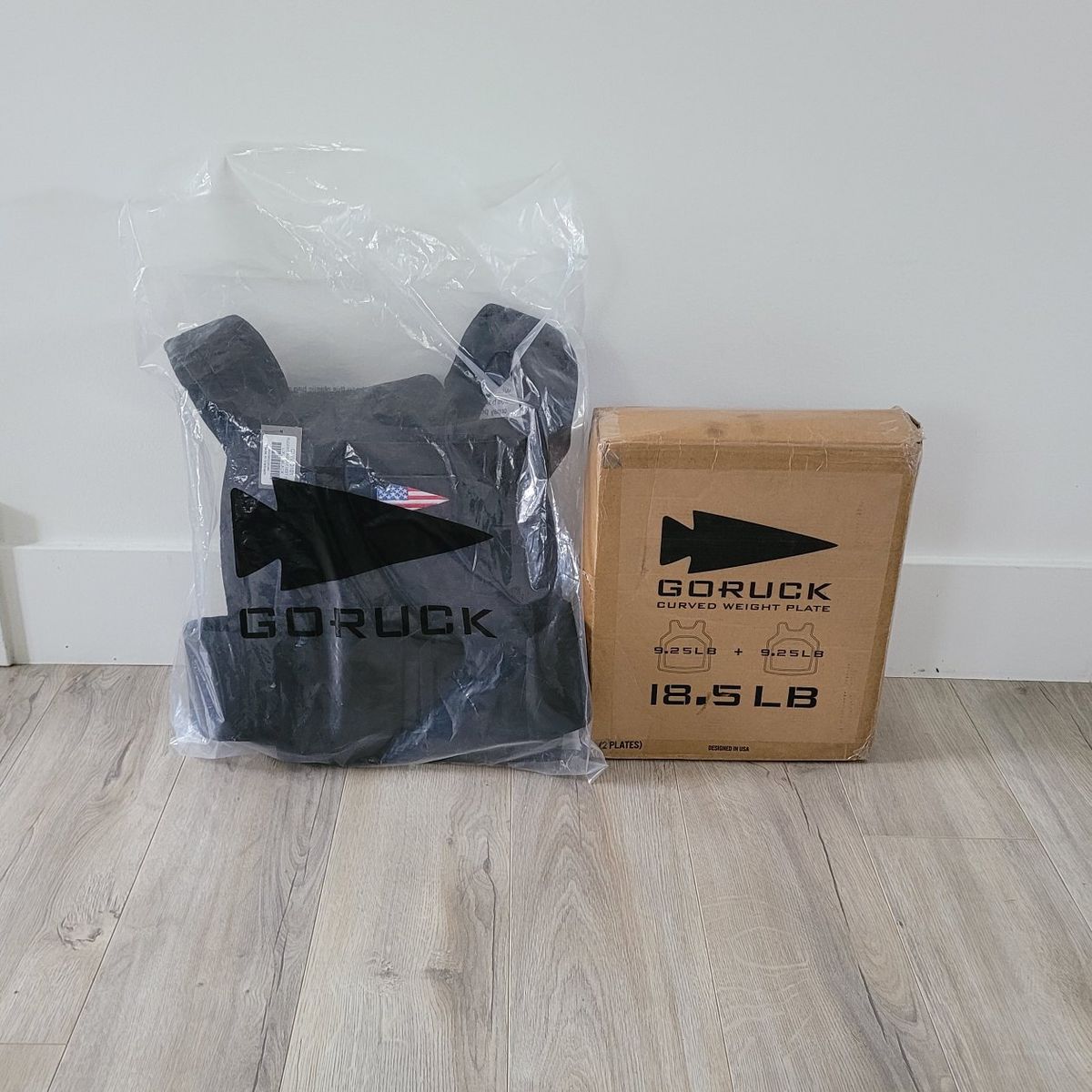 New- GORUCK Weight Vest and Plates Bundle
