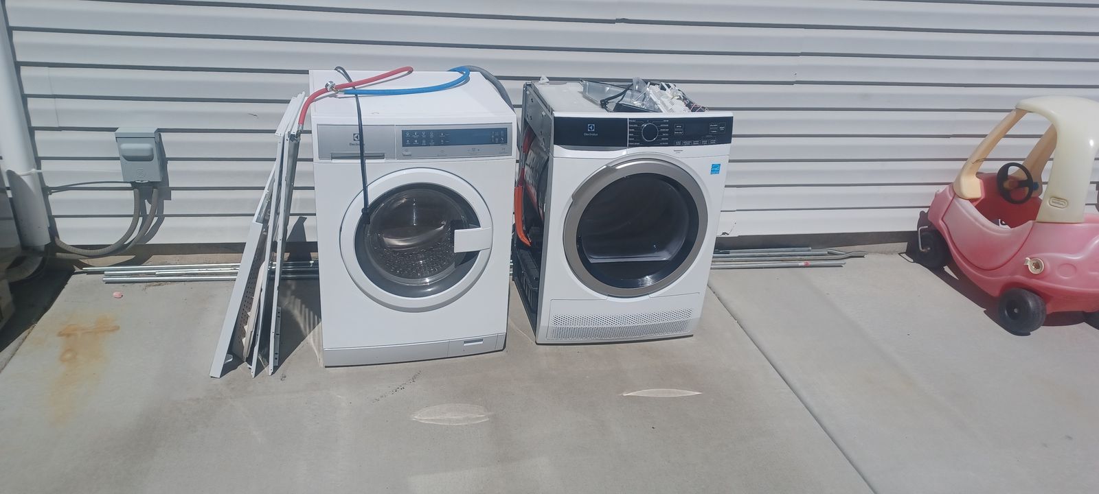 Free washer and dryer