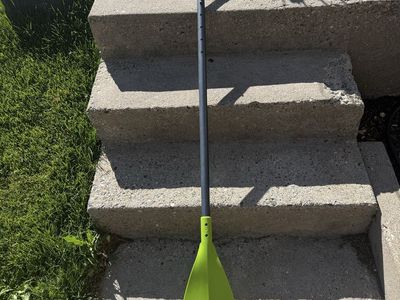 Lifetime Adjustable Paddleboard/Kayak Paddle - Green Blade
