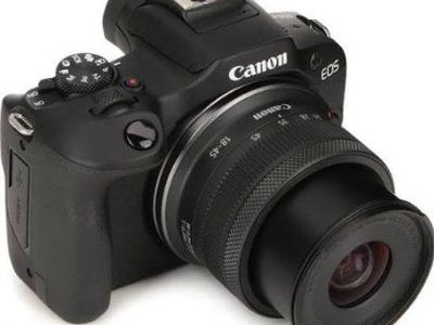 Canon EOS R100 Mirrorless Camera + 18-45mm kit lens