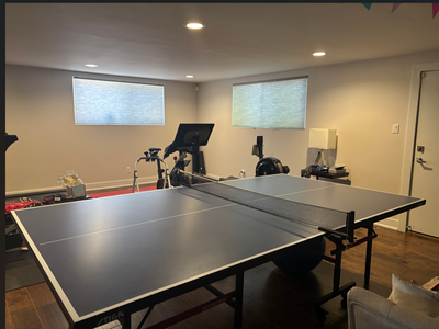 STIGA Advantage Indoor Table Tennis Table with Net and 6 Paddles