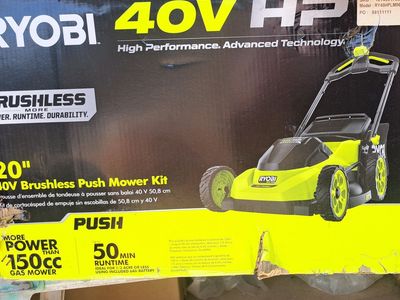 Ryobi 20 in 40 volt Lawn mower
