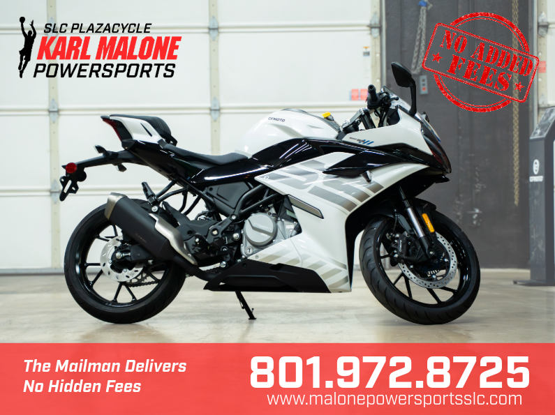 2026 CFMOTO 300SS Nebula White - C01910