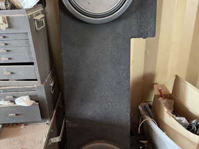 Alpine 12s Subwoofers in Custom Enclosure Box