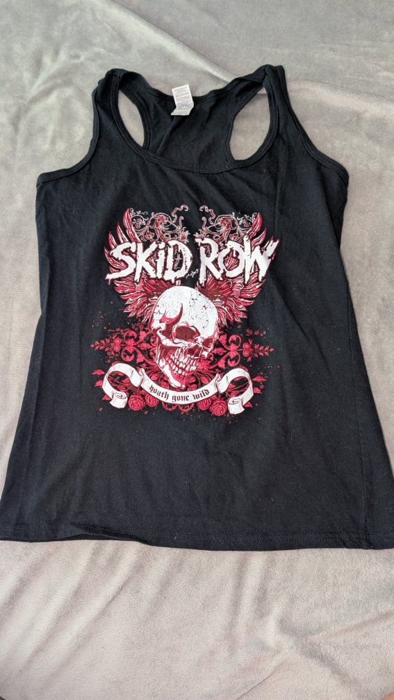 Gildan Skid Row Youth Gone Wild Women's Racerback Tank Top Size Small