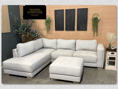 DREYDEN SECTIONAL AND OTTOMAN FREE DELIVERY