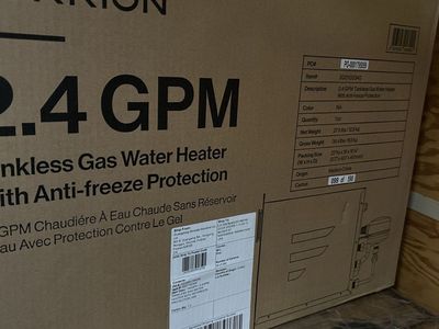 Furrion Tankless Gas Water Heater with Antifreeze protection-2.4GPM, (new in box) #2023112340