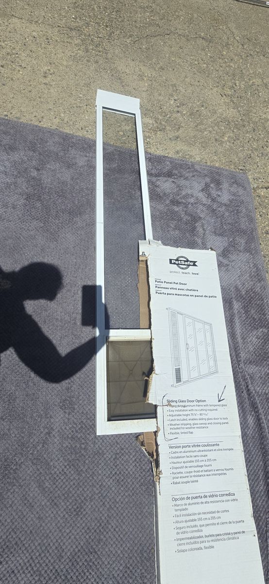Pet dog door
