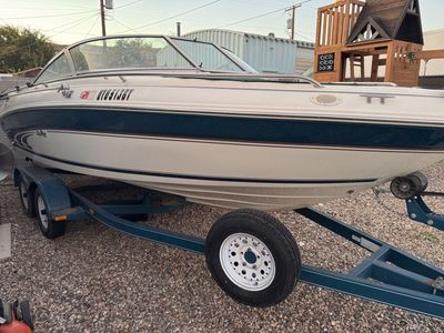 V8 boat and trailer