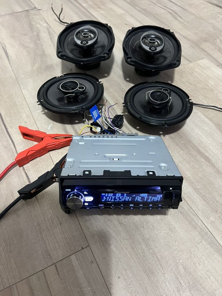 Pioneer sound system Stereo BLUETOOTH 4 Speakers