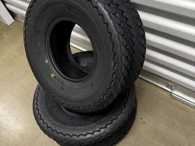 NEW set of 2 Golf Cart GTW 18x8.5-8 Topspin Sawtooth Street / Turf Tire