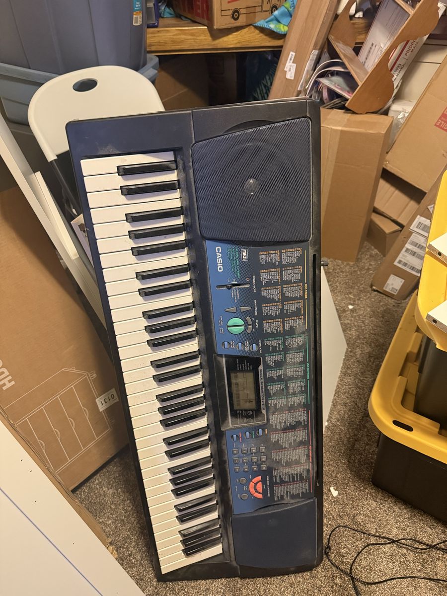 Old Casio keyboard. Casio ctk 519