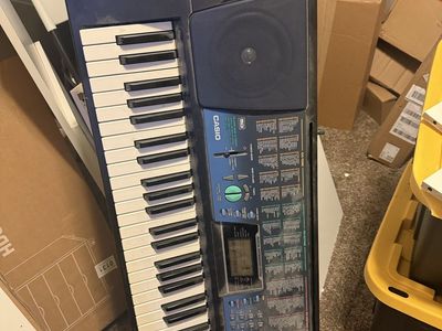 Old Casio keyboard. Casio ctk 519