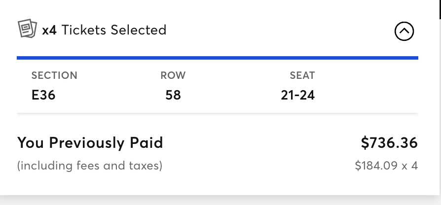 Zach Bryan - 4 tickets August 7