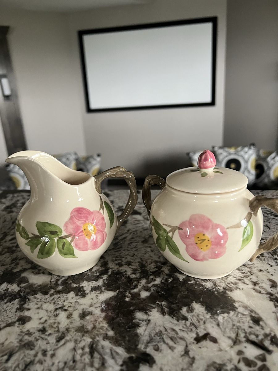 HUGE Collection of Franciscan Desert Rose China