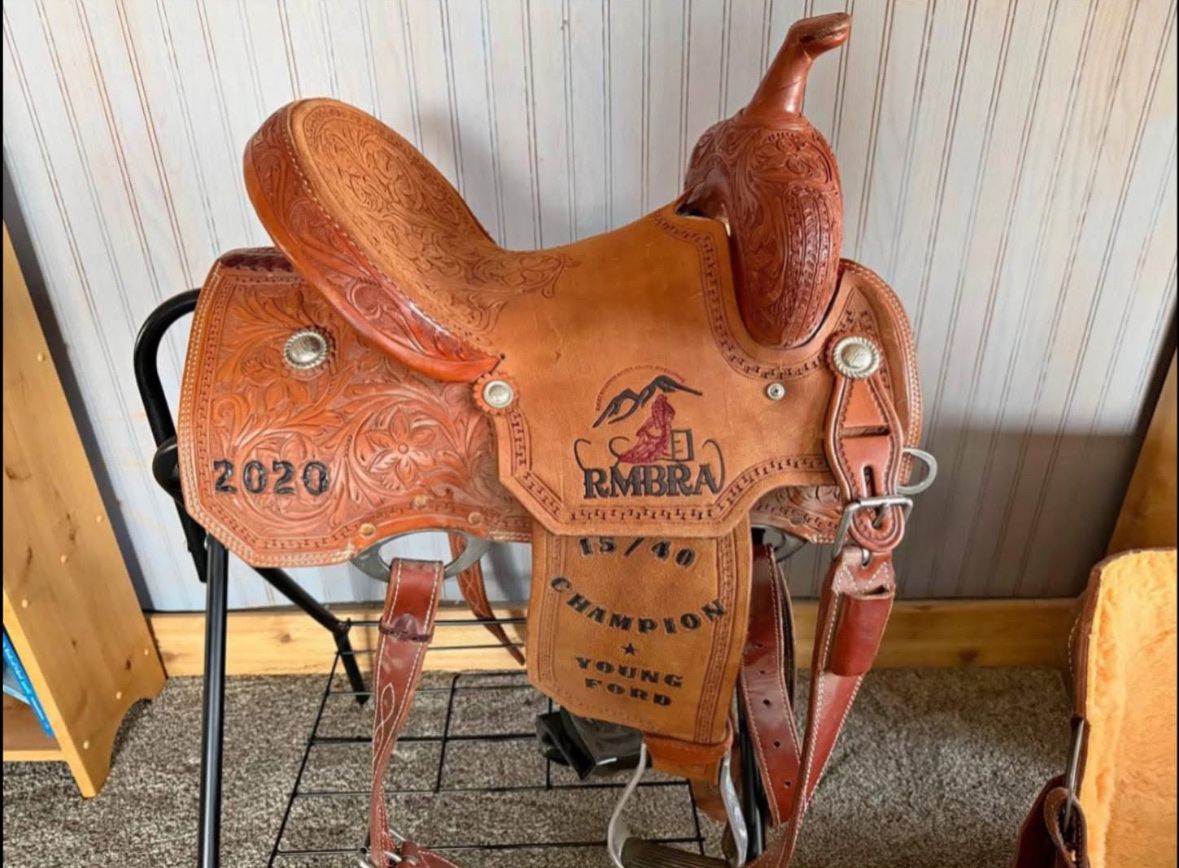 14 inch corriente barrel saddle
