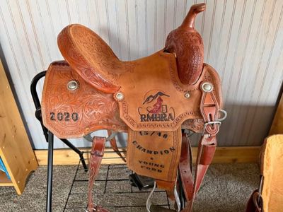 14 inch corriente barrel saddle