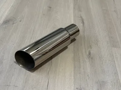 *NEW* Gibson Performance 500374 Polished Stainless Steel Exhaust Tip 2.5" x 3.5" x 12"