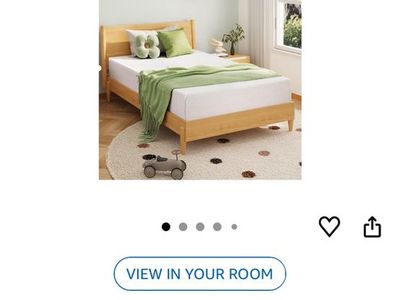 10 Inch Queen Mattress, Memory Foam, white, new