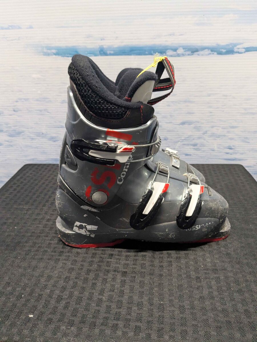 Used Rossignol Comp J3 22.5 Jr Kids Ski Boot