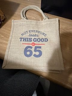Carry Bag (Not Everyone Looks This Good at 65)