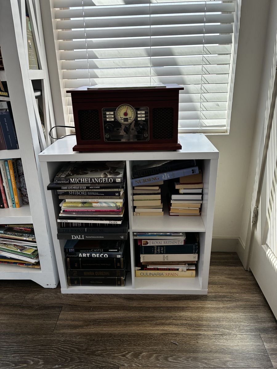 White Cube Bookshelf.