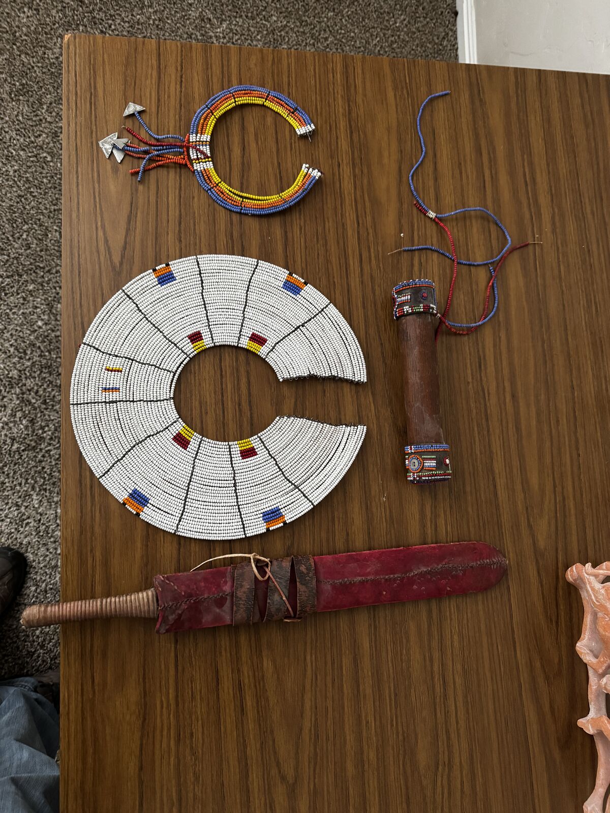 Maasai Warrior Pieces