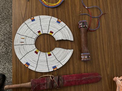 Maasai Warrior Pieces