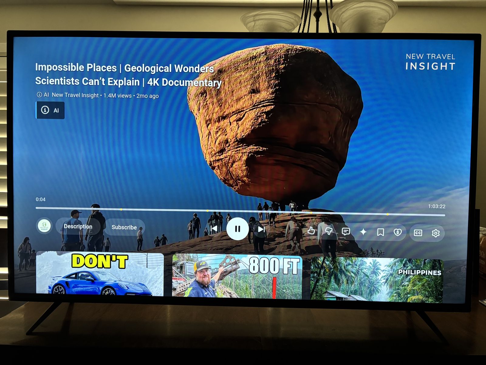 VIZIO 58" 4K UHD, Dolby Vision HDR, Smartcast
