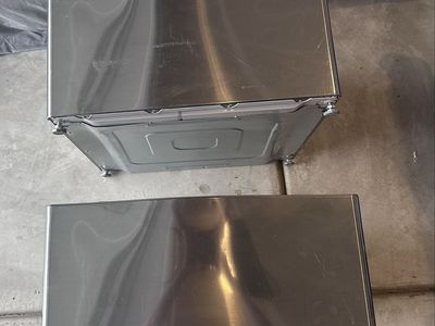 Stainless Steel LG Pedestal Storage Drawer Base Used