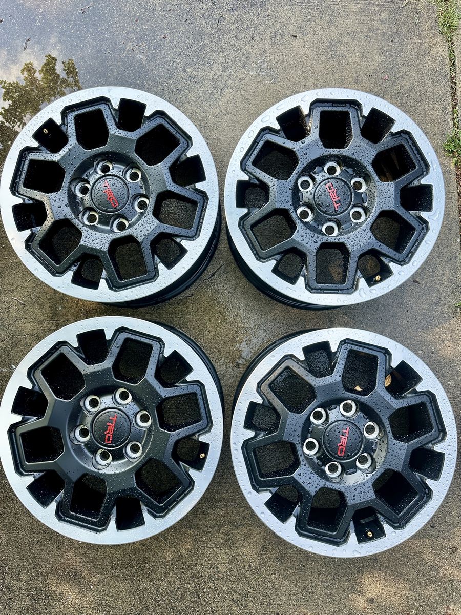 2026 Toyota 4Runner TRD wheels 18in Tacoma Land Cruiser Tundra TRD Pro Wheels alloy rims. Set of 4. NEW