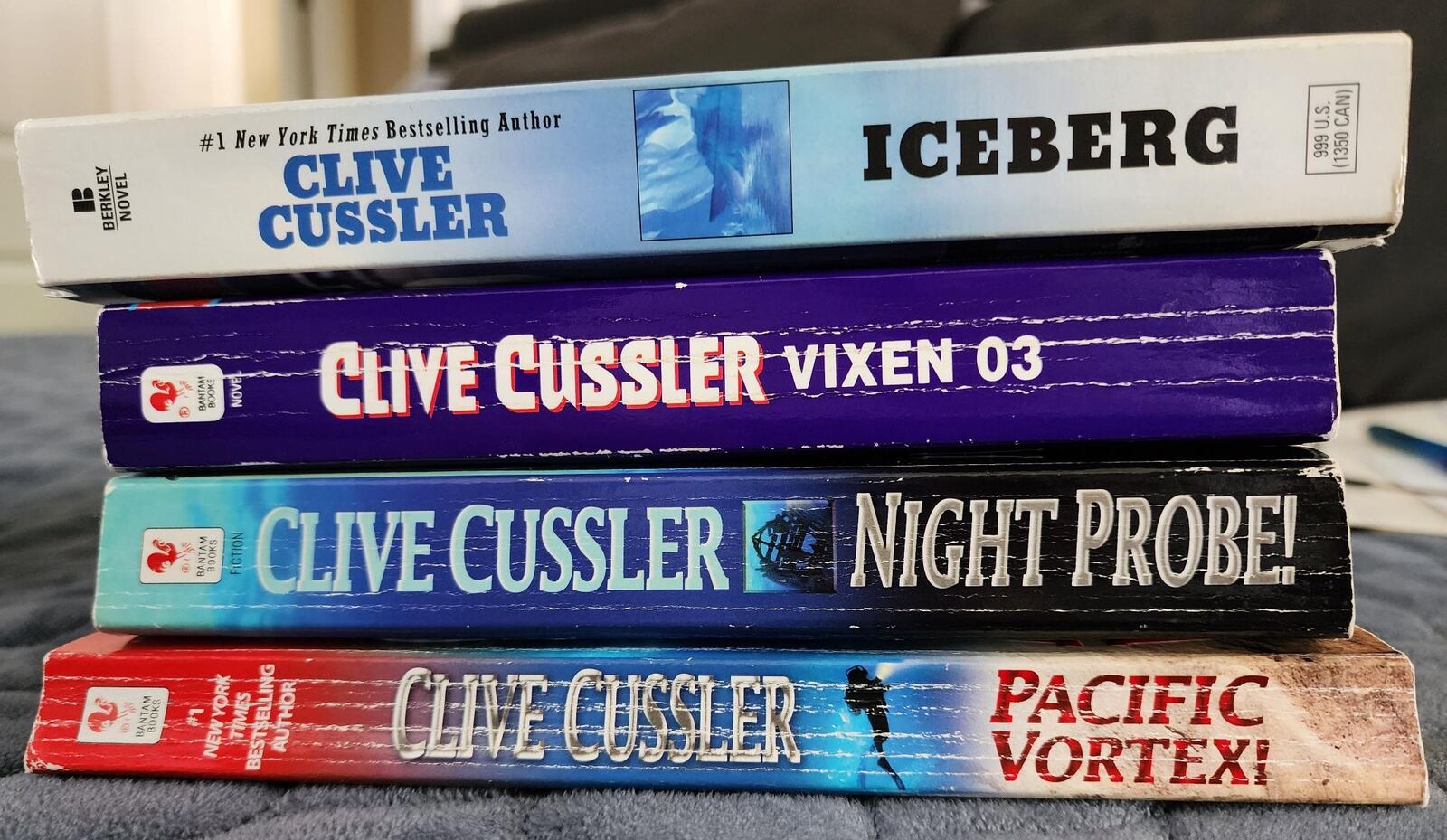 Clive Cussler - Paperback Books