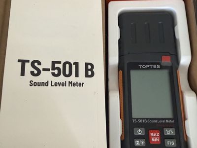 Handheld sound level reader