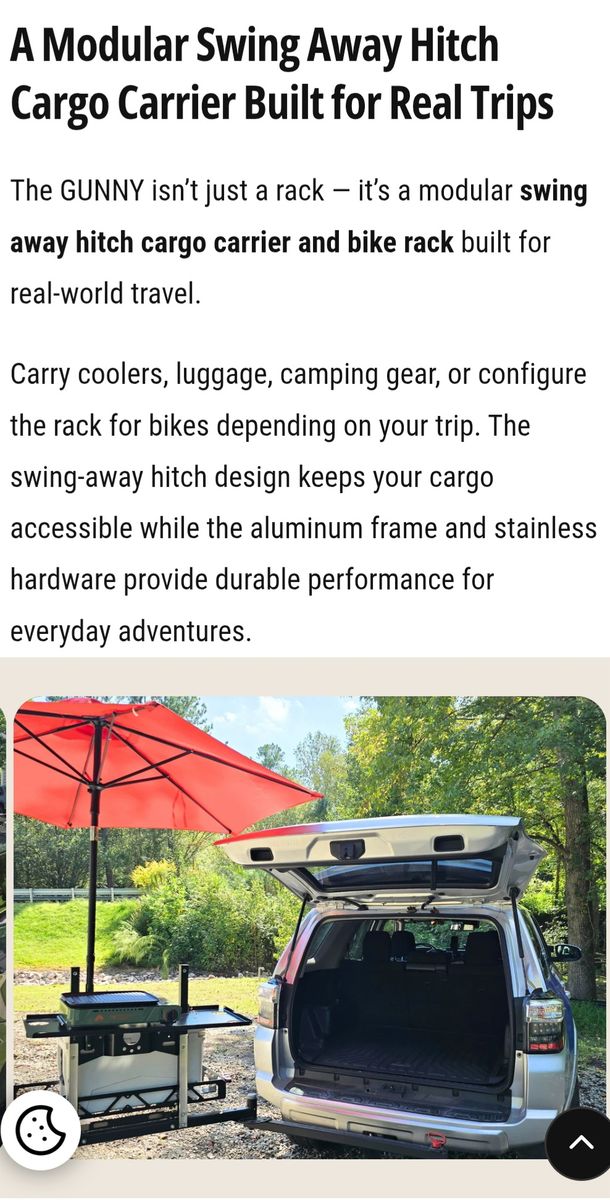 RucRack Bike, Cargo, Wagon Rack System