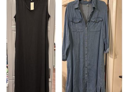 Women’s 2X Dresses $15/both