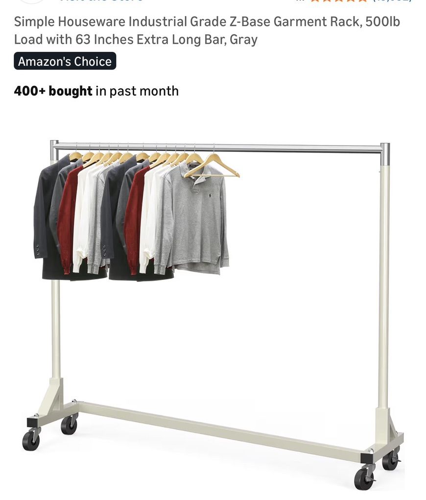Z Base Clothing Rack