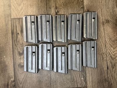 10 Colt Vintage 20 Round AR Magazines