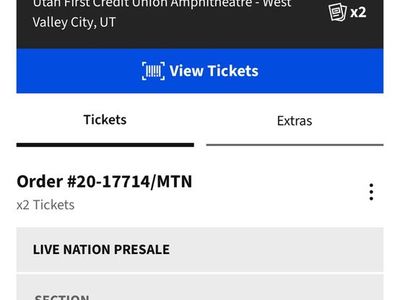 MGK pit ticket