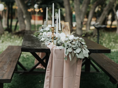 Farmhouse Tables & Benches For Rent