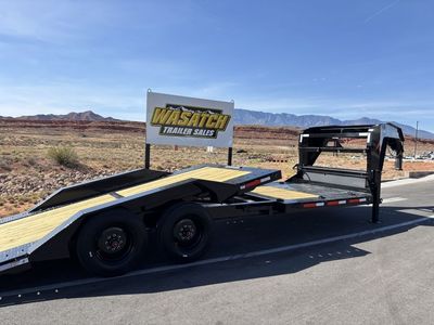 2026 RawMaxx 24' X 102'' Gooseneck Gravity Tilt