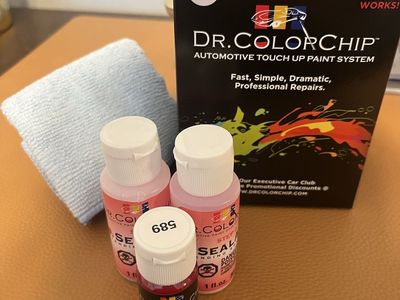 Dr. ColorChip Mercedes-Benz Jupiter Red (689) Automotive Touch Up Paint System