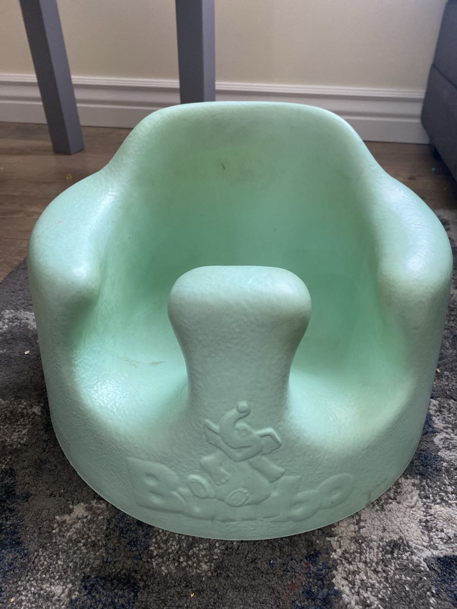 Bumbo Baby Floor Seat - Sage Green - Infant Support Chair