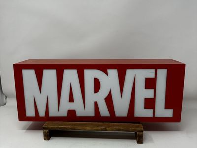 Marvel LED Light-Up Wall Sign / Display