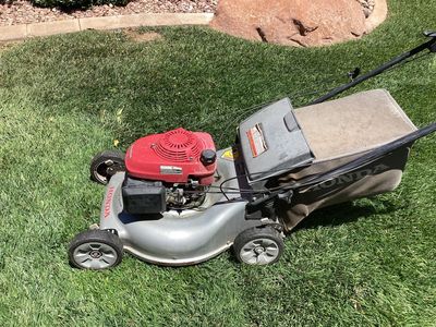 Free Honda gas lawnmower