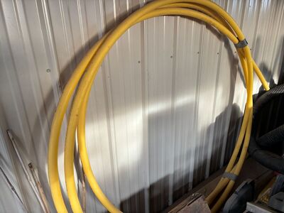Polyethylene Yellow Gas Pipe 1"-20' in Total