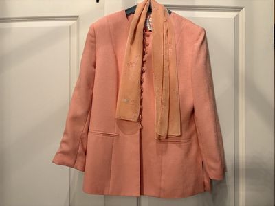Dillard’s Kasper Pink Suit W/ Skirt Sz 12P