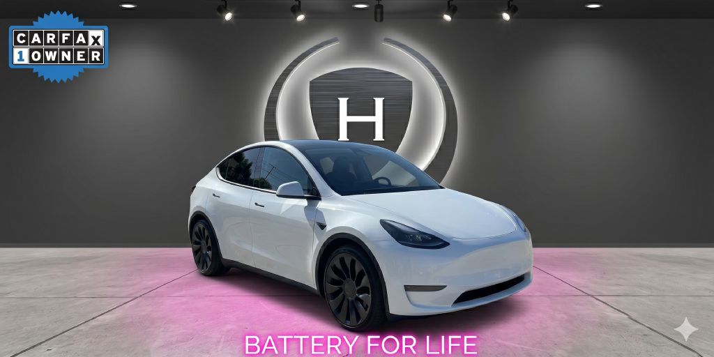 2023 Tesla Model Y Performance — rebuilt & branded title, 22% below market