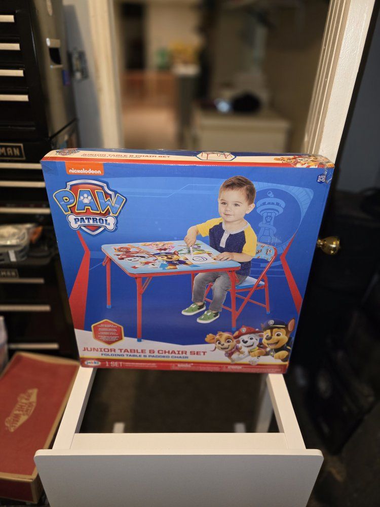 Paw Patrol Jr Table