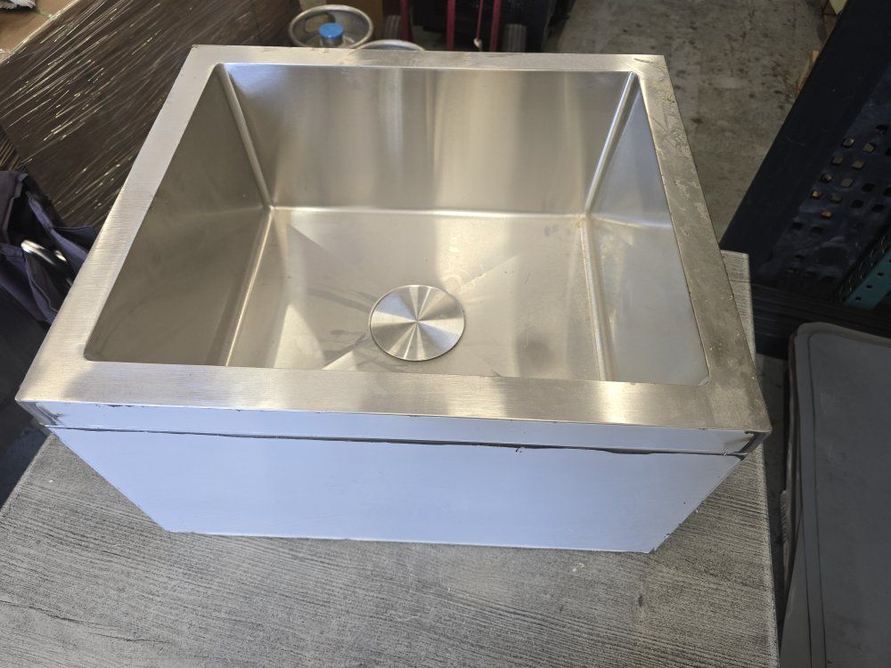Stainless Steel Single Bowl Floor Sink