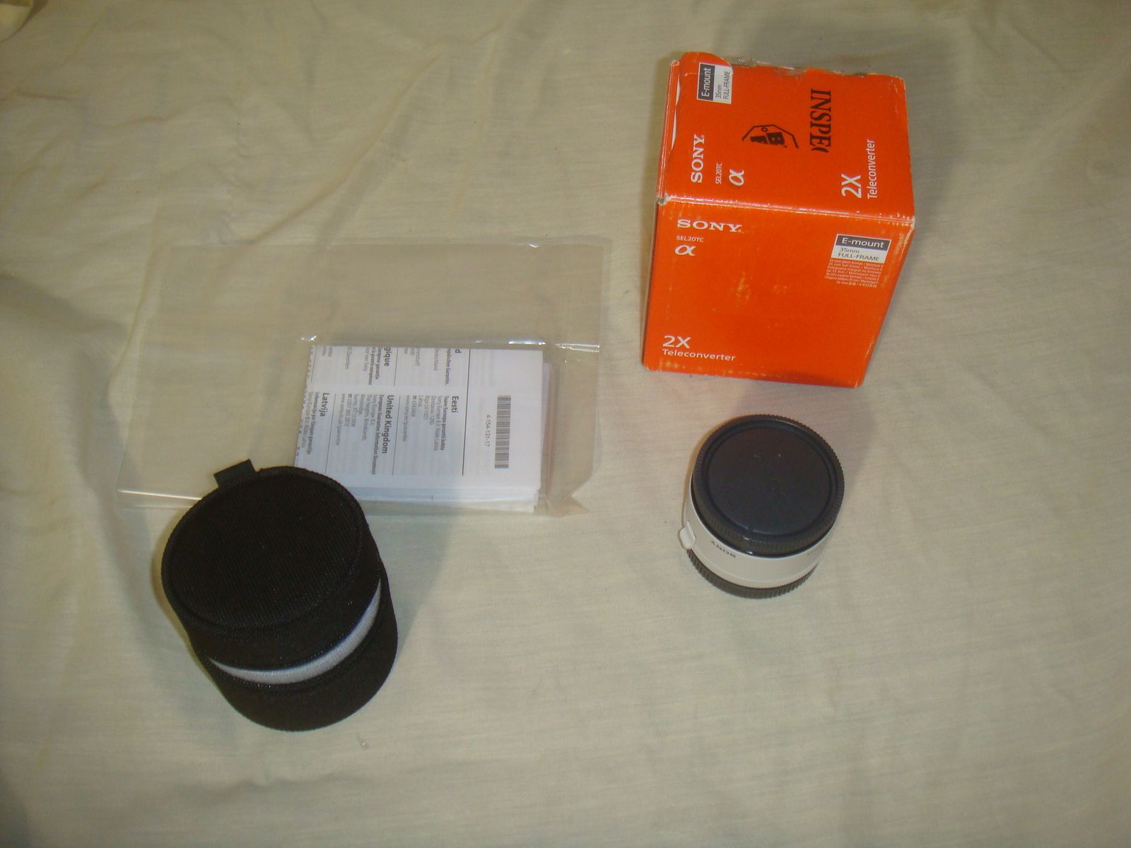 SONY SEL20TC FE 2.0X TELECONVERTER FOR SONY E-MOUNT